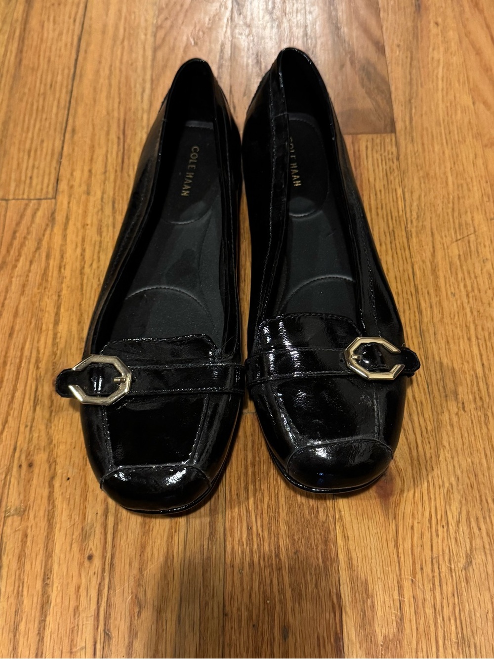 Black Cole Haan flats